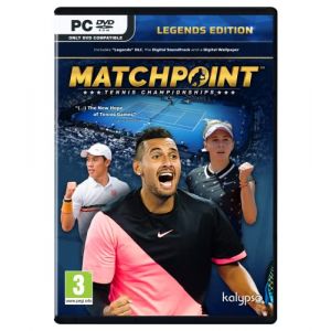 Matchpoint &ndash; Tennis Championships: Legends Edition (PC) (Trader Bros Ltd, neuf)