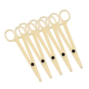 VALICLUD 5 pi&egrave;ces Pinces &agrave; Piercing Plastique Beige Pince pour Corps Outil Ajustable et Professionnel pour Femme et Homme 5 pi&egrave;ces (MOUBACK, neuf)