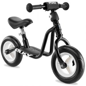 PUKY LR M | Draisienne dès 2 Ans | Jouet Enfants 2 Ans | Vélo bébé équilibre | Trottinette avec Repose-Pieds | Véhicule d'apprentissage avec poignées sécurité | Guidon et Selle réglables (Negro) (Soulutions GmbH, neuf)