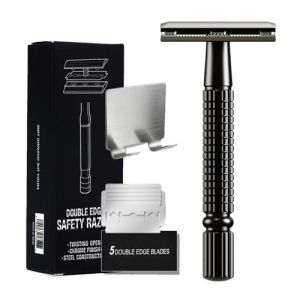 Outil De Rasoir Masculin - Razor De S&eacute;curit&eacute; Du Rasoir &Agrave; Main Double Bord | Razor De S&eacute;curit&eacute; Classique | Rasoir Des Hommes Avec Une Recharge Ensemble | Rasoir Pour Raser Doux (venverua, neuf)