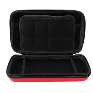 ASHATA Étui de Transport pour 3DS pour New 3DS XL pour New 2DS XL, Coque de Rigide, étui de Voyage pour Super NES Edition pour New 2DS XL avec Poche Intérieure à 8 Emplacements de Jeu (Leerma, neuf)