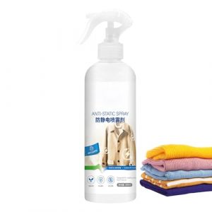 Spray Antistatique Pour V&ecirc;tements Et Cheveux &ndash; Spray Antistatique Instantan&eacute; Pour Manteaux Et Pulls D'hiver | &Eacute;limine L'&eacute;lectricit&eacute; Statique Et Les Frisottis | Formule Douce Naturelle Sans Danger Pour (PinnaclePost, neuf)