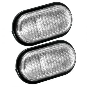 2 répétiteurs clignotant compatibles pour Clio, Master, Twingo, Megane, Scenic, Espace, Kangoo, Movano, Vivaro, Trafic, Primastar, Interstar, Kubistar, Laguna, Express, R19, R21, Thalia | 7700822136 (STAR PIECES, neuf)