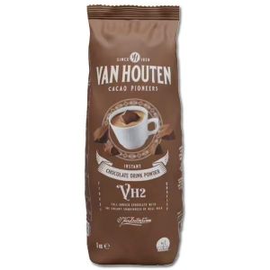 Chocolat Poudre VH2 34% Cacao Van Houten Pour La Boisson Chocolat&eacute;e - 1 kg (Maxi&Mini, neuf)