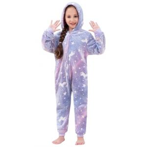KAKU NANU Combinaison Pyjama Fille Pyjama One Piece Enfant Combinaison Enfant Hiver Polaire 3 4 Ans (Varseille, neuf)