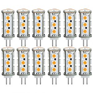 NCC-Licht Paulmann Lot de 12 ampoules LED avec culot &agrave; broches 2,5 W G4 12 V Blanc chaud 2700 K (ncc-design, neuf)