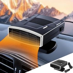 DAZZTIME Chauffage de Voiture,D&eacute;givreur de Voiture,Chauffage pour Voiture,Chauffage et D&eacute;givreur avec Radiateur Soufflant 2 en 1,Chauffage Portable pour V&eacute;hicule,Chauffage de Voiture pour l'hiver (Toouse, neuf)