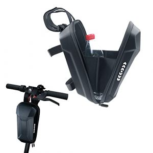 Fututech 3L Sac de Trottinette Electrique Sac de Rangement Rigide pour Scooter Electrique Sacoche Guidon Etanche pour Xiaomi pour Segway Ninebot pour Dulatron Anti-Rayures (3L) (Fututech, neuf)
