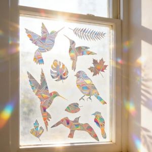 LEPGUYO Colibri Attrape-Soleil, D&eacute;coration Suspendue &ndash; D&eacute;coration Jardin & Invernadero, D&eacute;coration de Fen&ecirc;tre pour Maison et Studio, Deko de Printemps (JIANG JUNNAN UK STORE, neuf)