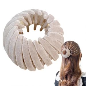 Bird Nest Clip, Ponytail Holder Bun, Styling Hair Clips Expandable Hairpin Clip, Hair Accessories Women, Bun Maker Clip Hair Styling Clip, Ponytail Holder Hairpin, Magic Hair Clip (lingdundianzi, neuf)