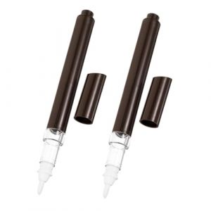 SHERCHPRY 2pièces Stylo Applicateur Huile à Cuticules Rechargeable Avec Pinceau Pour Soins Des Conteneur De De Pour Huile à Cuticules Tube Vide De Gloss à (Dnna Huang, neuf)
