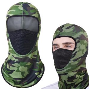 JYNVO Cagoule de cyclisme, cagoule de moto d'&eacute;t&eacute;, cagoule de moto fine, cagoule de v&eacute;lo cool sous le casque, cagoule de sport d'&eacute;t&eacute;, cagoule de moto anti-UV, unisexe (ROBFLOR MARKET CARS, neuf)