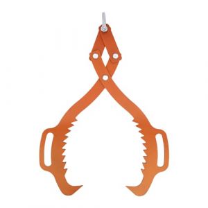 ACROSSPART Pince foresti&egrave;re 21" - 700 kg - Pince &agrave; bois - Pince &agrave; bois - Pince &agrave; bois - Pince de levage de tronc d'arbre - Pince de levage en bois - Orange (Arieram, neuf)