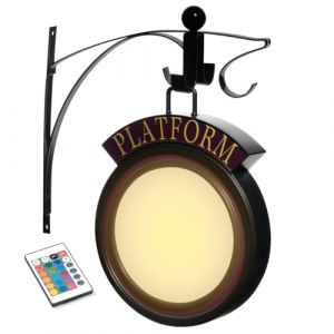 Fanimyholy Veilleuse Harry, Lampe Murale pour Personnage de Film, Veilleuse Magique pour Enfant, D&eacute;coration Magique de Chambre D'enfant, Lumi&egrave;re D'ambiance Cr&eacute;ative 16 Couleurs (BHWJ, neuf)