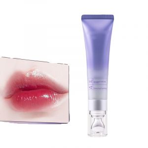 Sérum Hydratant Repulpant Et Anti-Rides Pour Les Lèvres, Sérum Repulpant Au Collagène Pour Les Lèvres, Réparateur De Rides, Repulpant, Soin Hydratant Pour Les Lèvres (Teinte rosée) (DEJIN EU SHOP, neuf)
