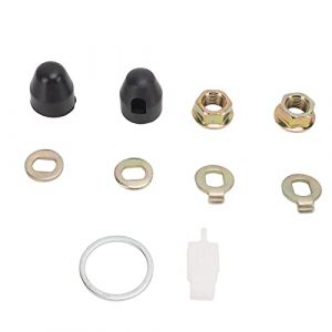 Kit de Rondelles D'écrous M14 de Moteur de Moyeu de Vélo en Acier, écrous de Moteur de Moyeu de Vélo électrique, Rondelles de sécurité de Vélo, écrous de Blocage de Roue avec (efancya, neuf)