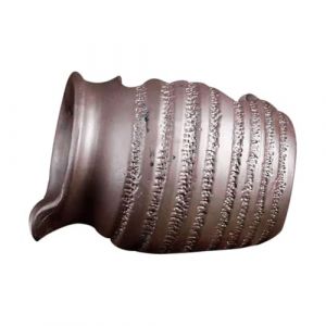 Supvox Fontaine de jardin en plein air gargouille pour &eacute;tang Jeu d'eau Pompe DIY Pot en c&eacute;ramique D&eacute;coration (Curve Saver, neuf)