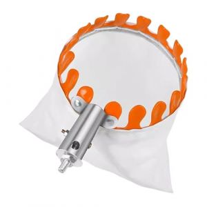 Outil de cueillette d'arbres fruitiers &ndash; Pince &agrave; fruits avec panier | Outil de r&eacute;colte de fruits &eacute;conome en main-d'&oelig;uvre, t&ecirc;te de cueillette de fruits en m&eacute;tal l&eacute;ger pour oranges, poires, papayes, (xanya, neuf)