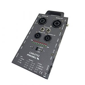 Proel Testeur de câble CABLET02 pour câbles audio et vidéo et connecteurs (PRYCE, neuf)