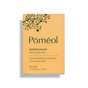Autobronzant - Compl&eacute;ment alimentaire ǀ Teint H&acirc;l&eacute; Naturel & Dor&eacute; sans Soleil ǀG&eacute;lules ǀ 30 jours ǀ 4 pigments, beta carotene, Vitamines C & A, Cuivre ǀ POM&Eacute;OL (Pom&eacute;ol, neuf)