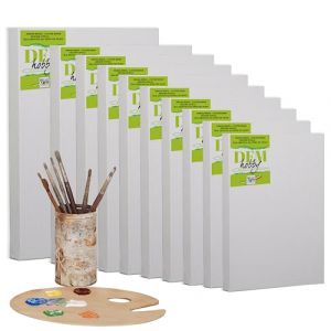 BELLE ARTI &ndash; Toile &agrave; peindre 25 x 40 x 1,7 cm &ndash; Toile de peinture fabriqu&eacute;e en Italie pour artistes et amateurs &ndash; Cadre pour tableaux robuste, tension r&eacute;glable &ndash; Toile 100 % coton pour huile, (BELLE ARTI DE MICHELI, neuf)