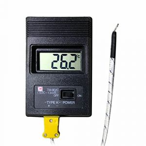 DAZZLEEX Thermom&egrave;tre num&eacute;rique de type K avec sonde thermocouple TM-902C (housetag, neuf)