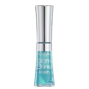 L'Or&eacute;al Paris Glam Shine Fresh Gloss &agrave; L&egrave;vres 600 Aqua Cura&ccedil;ao 6 ml (Alcyo FR, neuf)
