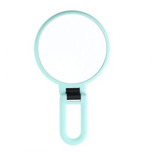 QUXVUIS Miroir de comptoir double face indispensable pour toute personne souhaitant r&eacute;aliser sa routine maquillage. Format compact &agrave; glisser dans son sac. Miroir grossissant double face. (ataloger, neuf)