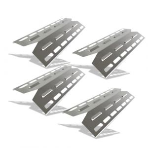 EWH Lot de 4 cache-brûleurs en acier inoxydable pour Landmann Triton 4 / Landmann Triton 4 & 5 (EWH1870, neuf)