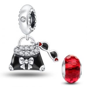HappyStar Perles Charms Argent Sterling 925 Animal Charm Collection, breloque trèfle à quatre feuilles pour femme, compatible avec les bracelets et colliers européens Pandora (Dongguan liangzhiyang Trading Co., Ltd, neuf)