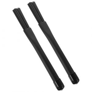 ibasenice Balais de Batterie T&eacute;lescopiques Noirs en Nylon Antid&eacute;rapant, Paire de Brosses pour Percussion, Accessoire pour Batterie Jazz, pour Musique et R&eacute;p&eacute;tition (The taste of cooking, neuf)