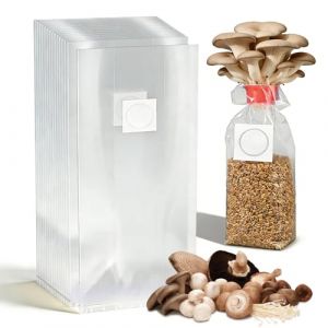 Lot de 50 sacs de culture de champignons : sacs de culture de champignons avec filtre, ind&eacute;chirables et solides pour culture de champignons, sac de culture de champignons, kit de culture de (BSS STRONG MARK S.R.L., neuf)