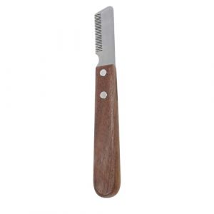 Gwtdtoad Outils de dénudage manuels pour le toilettage des chiens,peigne à dénuder pour le toilettage des chiens - Brosse d'épilation pour animaux de compagnie, manche en bois | Brosse de démêlage (tukesad, neuf)