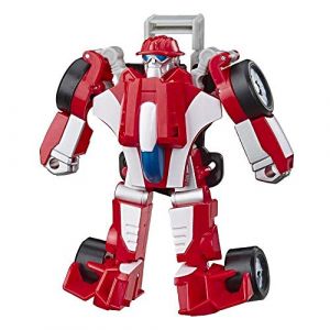 Transformers Playskool Rescue Bots Academy - Robot Secouriste Heatwave F1 de 11 cm (Angeltoys, neuf)