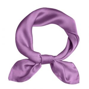 OuryTech &Eacute;charpe, Foulard en Soie, Foulard Femme, Foulard en Soie r&eacute;tro Ascot, 28 x 28 Pouces, Accessoire Cosplay, Bandeau Femme, Carnaval (OuryTech, neuf)