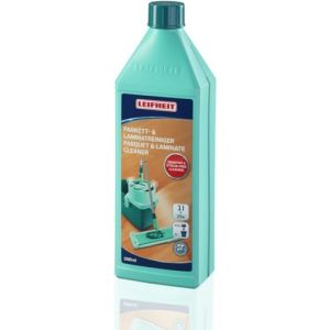 Leifheit Nettoyant parquet et stratifié concentré 1000 ml, produit nettoyage sol, entretien parquet sans trace ni résidu d'eau, savon d'entretien doux avec protection des joints (Landema, neuf)