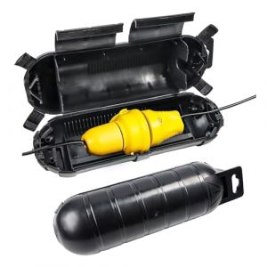 Feirdhoo Lot de 2 Boite Etanche Electrique Exterieur IP44, Cache Prise Exterieure Etanche &eacute;paisse, Boitier Protection pour Rallonge Exterieur (shunzhedianzi, neuf)