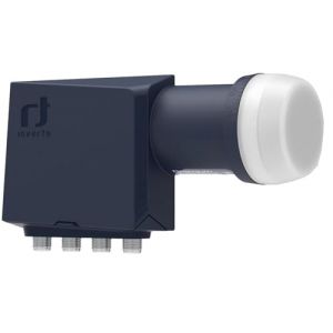 Inverto Quad Premium LNB IDLP-QDL413-PREMU-OPN 40 mm, Full HD, 4K, avec filtre LTE (Quad (IDLP-QDL413-PREMU-OPN)) (HM-Sat-Shop, neuf)