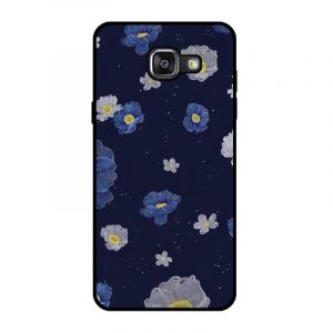 KARTXITAI Coque Compatible avec Samsung Galaxy A5 (2016),Housse Étui de Protection en Silicone en Gel TPU Souple Case Cover Ultra Douce Empêche Rayures Shock-Absorption - Fleurs Bleues Blanches (KARTXITAI, neuf)
