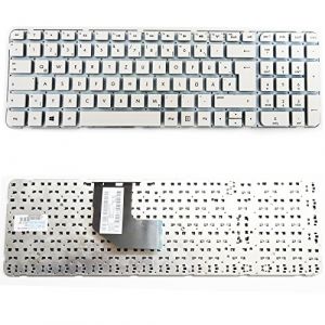 Bucom Clavier pour HP Pavilion G6-2000 G6-2100 G6-21xxx S&eacute;rie DE Clavier sans cadre Blanc (BucomBerlin, neuf)