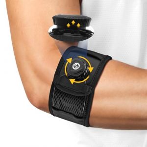 Orthèse de Coude avec Serrage Ajustable – Bandage Anti-Douleur pour Épicondylite (Tennis & Golf Elbow) – Support de Compression en Mousse Respirante, Idéal Sport & Quotidien – Tailles L (26–32 cm) (KAT LKIU LTD, neuf)