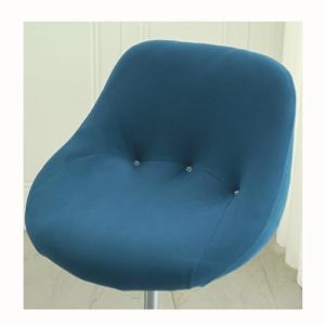 HHONGWYT Lot de 2/4/6 Housse Couverture de Tabouret de Bar avec Dossier Imprim&eacute;e Extensible Housse de Tabouret de Bar Incurv&eacute; pour Bar Tabouret Haute Protecion de Chaise de Salle a Manger,A18,2PCS (KSXCLKJH, neuf)