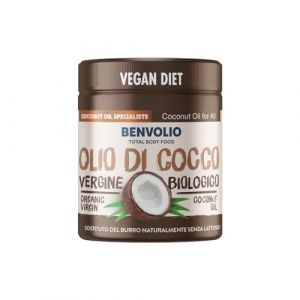 Huile de Noix de Coco Vierge Biologique Alimentaire - BENVOLIO 1938 | 200 ml - Crue Pressée à Froid. 100% Organique Naturel Pur. Huile de Coco Bio pour Cheveaux Huile Massage Hydratant (WizeBite's Choice, neuf)