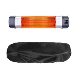 ZONADAH Housse de Protection pour Chauffage &eacute;lectrique 76 x 22 x 24 cm, Housse de Protection Murale pour Chauffage de terrasse, imperm&eacute;able et Anti-poussi&egrave;re pour Chauffage de terrasse de Garage (pamecoe, neuf)
