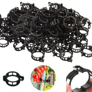 YeahBoom 250 Pieces Clips Tomate pour Plantes,Plant Support Clips de Jardin,Tomates Clips de Support de Plantes ​Clip,Clips de Support de Plantes pour légumes, tomates, et Plants de vignes (Nadia.Nie, neuf)
