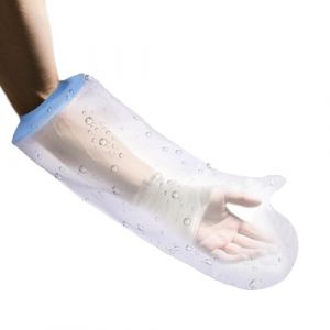 Protection Platre Bras, Protege Platre Bras Adulte, Réutilisable Sac de Protection Bras Platre, Protection étanche Pour Platre, Maintenir le Bandage au Sec (Wonuante, neuf)