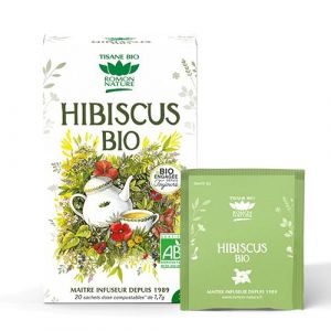 Romon Nature - Hibiscus bio - Tisane biologique Romon Nature (ETIKBIO, neuf)