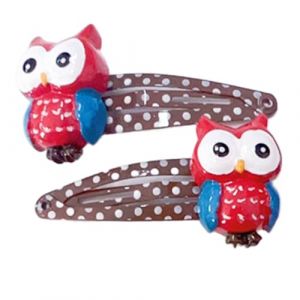 &Eacute;pingles &agrave; cheveux sur le th&egrave;me des animaux pour enfants - Pince &agrave; cheveux pour usage quotidien et &eacute;v&eacute;nement scolaire - Jolies barrettes en forme de chouette (YingJieGS, neuf)