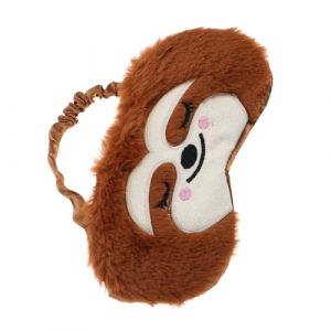 FOMIYES Masque de Nuit Doux et Pelucheux Masque de Sommeil Cartoon Singe Filles Gar&ccedil;on Fille Bande &Eacute;lastique Ajustable et Portable pour Sieste et Voyage (Family&Personal, neuf)