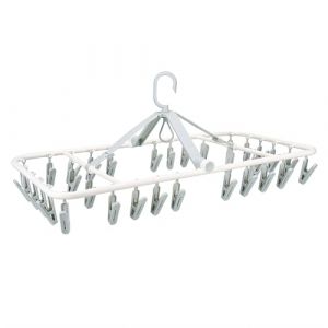 Foyer Nuage Etendoir Chaussette,S&eacute;choir Tourniquet Pliable,Pince Chaussette Etendoir avec 32 Pinces pour sous-V&ecirc;tements,Chaussettes,Lingeries,Pieuvre Pince &agrave; Linge pour Cravate,Chapeaux,Echarpe (housewell, neuf)